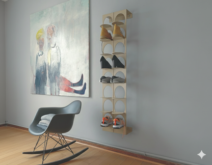 Vertical Shoe Rack